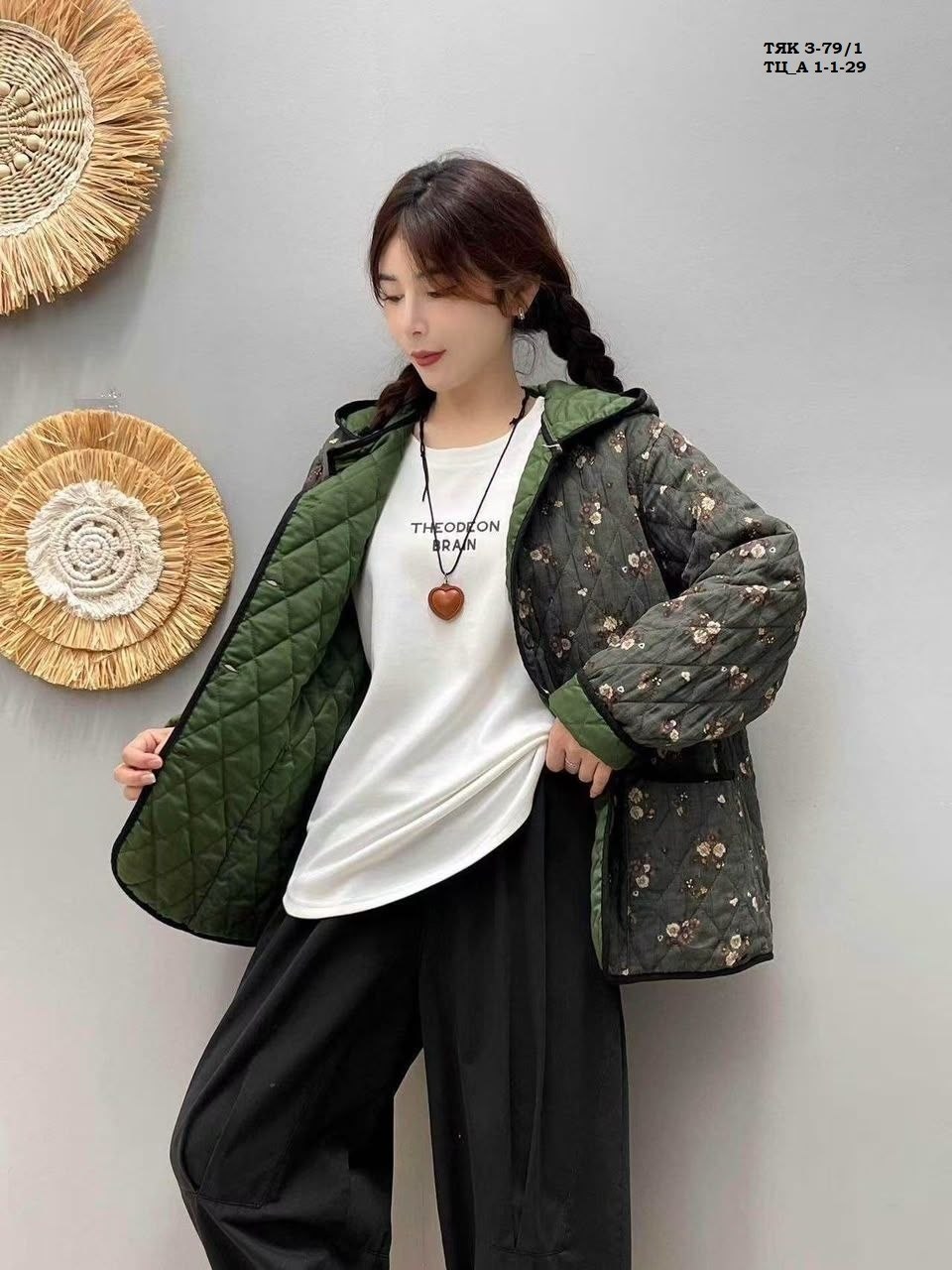 куртка женская,куртка стеганая фуфайка корейская мода lady in style,куртка,стеганая льняная женская куртка,женская демисезонная куртка