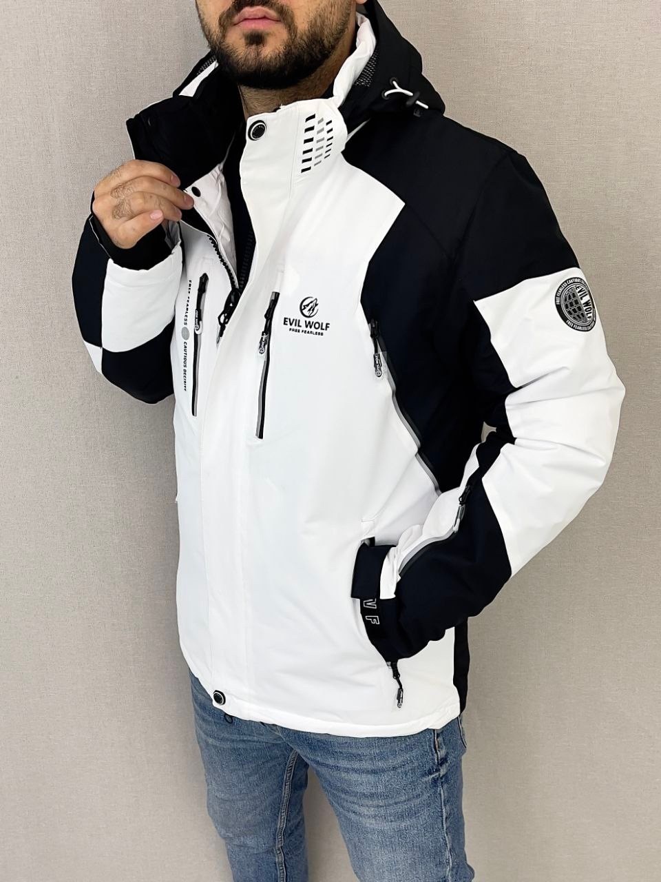 мужская зимняя горнолыжная куртка evil wolf,мужская горнолыжная куртка evil wolf 68619_3 темно-синий,горнолыжная мембранная куртка evil wolf,горнолыжная куртка evil wolf,горнолыжные костюмы мужские