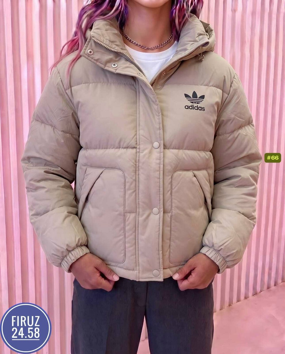 пуховик женский adidas,куртка модная,женская куртка,демисезонная куртка,пуховик adidas