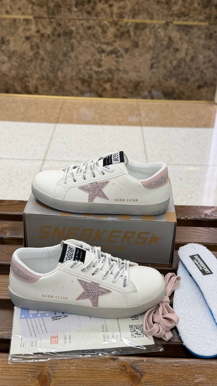 golden goose super star,golden goose кеды,кроссовки golden goose,golden goose superstar,кроссовки golden goose wmns hi star white antique pink glitter