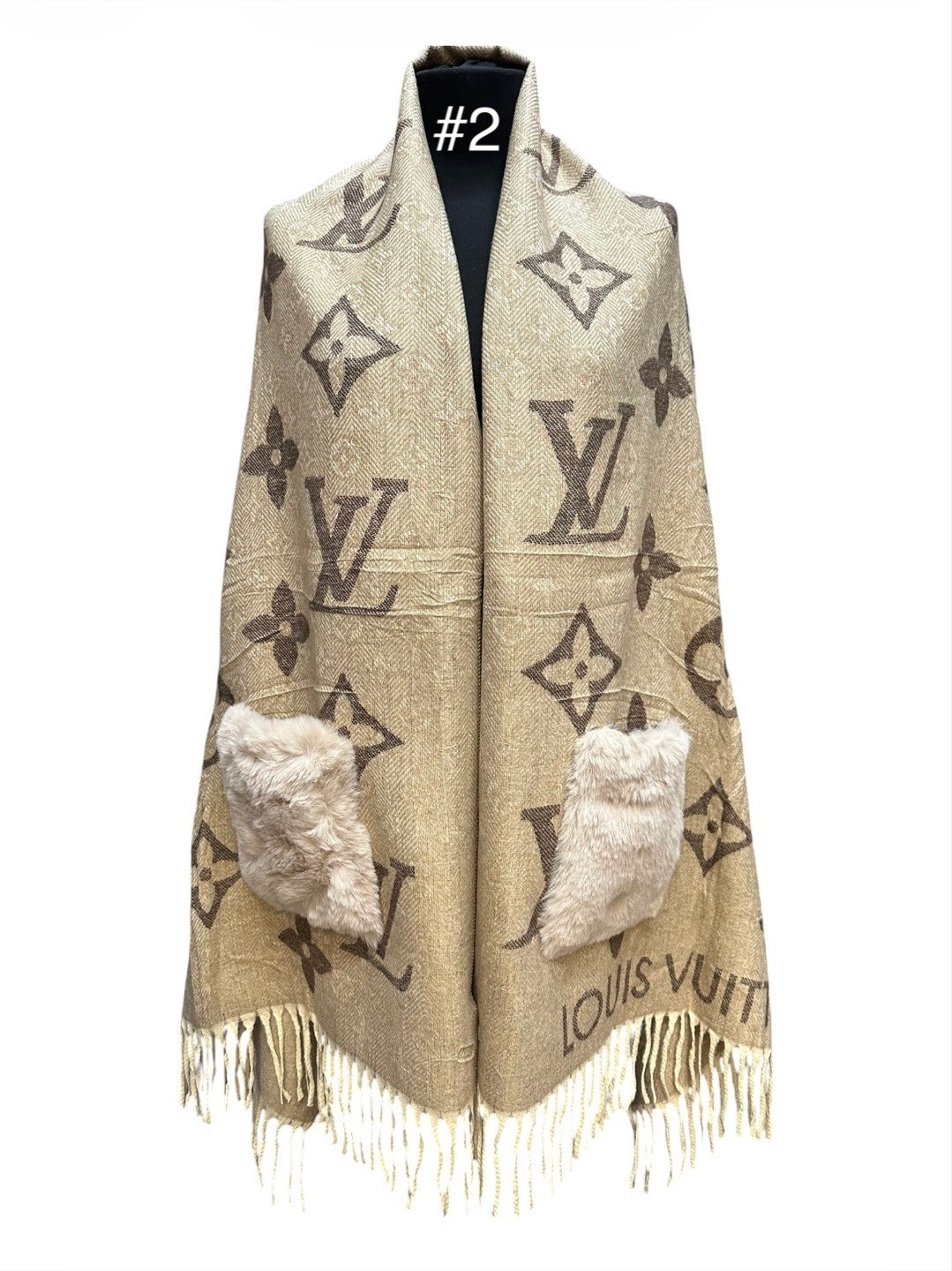 шарф louis vuitton,шарф луи виттон,шарфы для женщин,модные шарфы,палантин louis vuitton двухсторонний с карманами