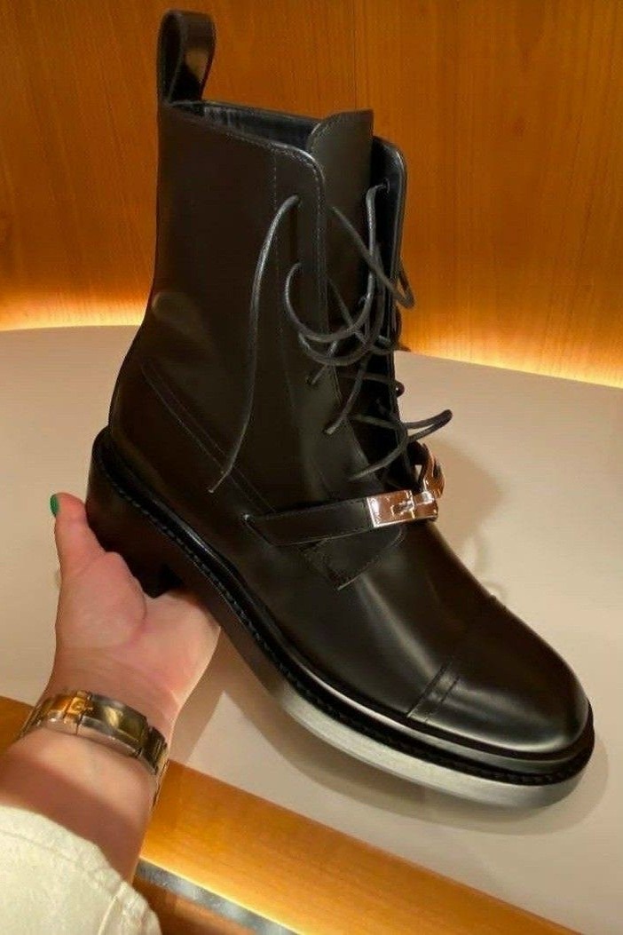 ботинки hermes,,ботинки женские,ботинки модные,гермес
