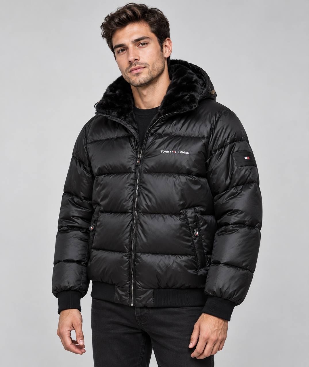 tommy hilfiger чёрная куртка мужская,пуховик мужской tommy hilfiger черный,пуховик томми хилфигер мужской черный,пуховик tommy hilfiger,пуховик tommy hilfiger мужской
