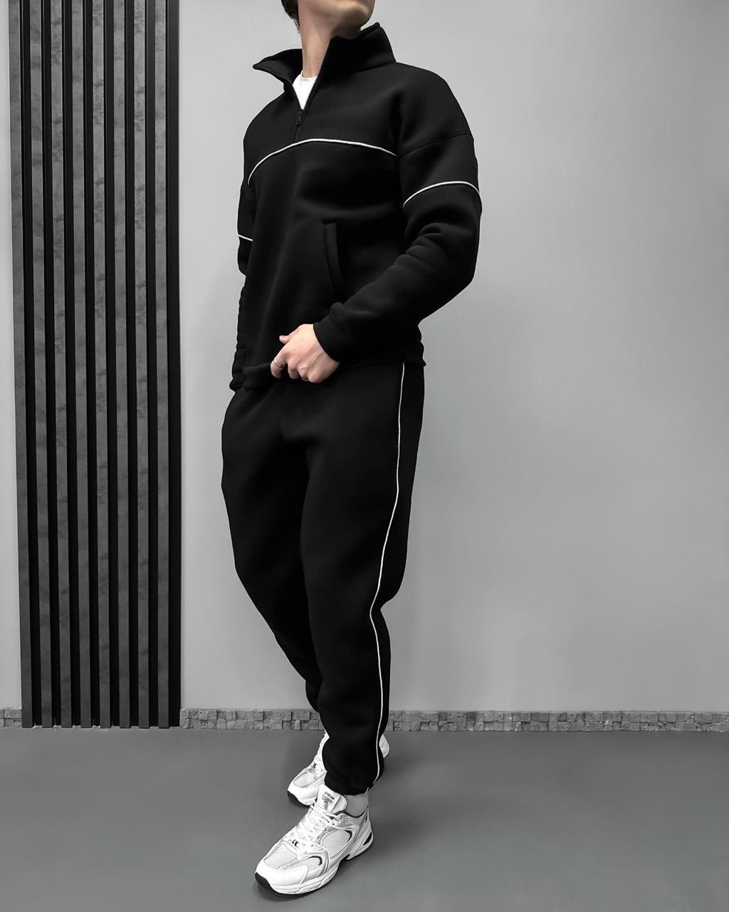 мужской спортивный костюм,спортивный костюм мужской черный,мужской спортивный костюм с начесом теплый на флисе brs men shop,мужской спортивный костюм с начесом теплый на флисе brs men shop цвет черный
