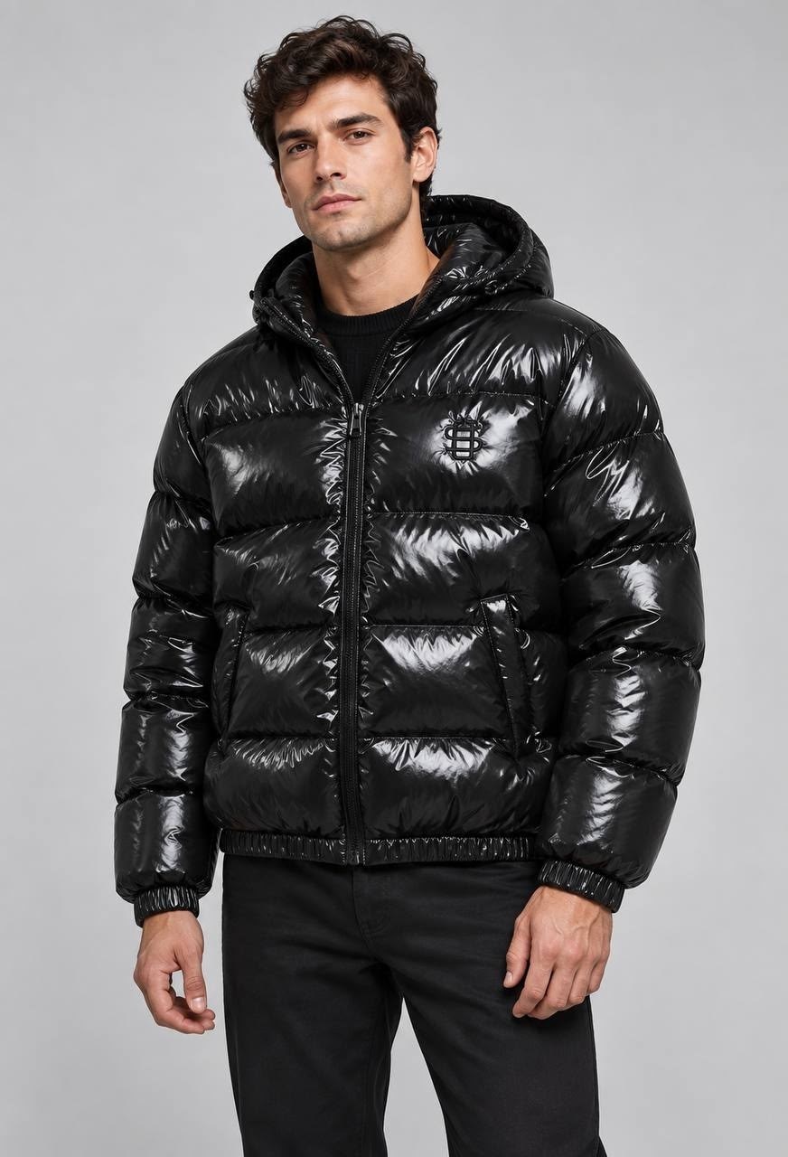 зимняя мужская куртка,пуховики мужские,куртка philipp plein,куртка,пуховик черный