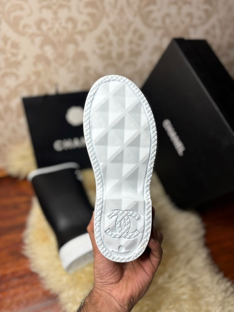 резиновые сапоги chanel,сапоги chanel,резиновые сапоги шанель,сапоги резиновые,сапоги шанель