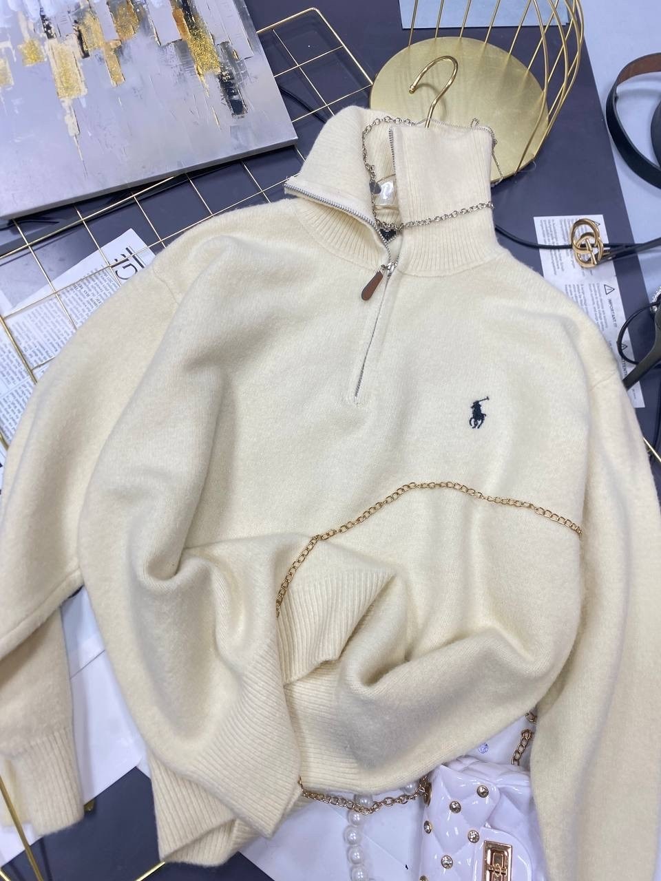 polo ralph lauren свитер,классический крой свитера-поло,классический крой свитераполо,свитер кашемир,свитер женский