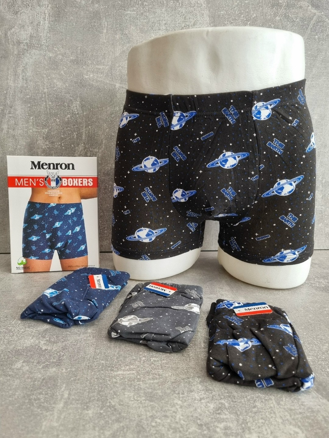 трусы мужские menron,комплект мужских трусов боксеры 2 шт,комплект трусов боксеры menron,комплект трусов мужских,трусы мужские боксеры набор