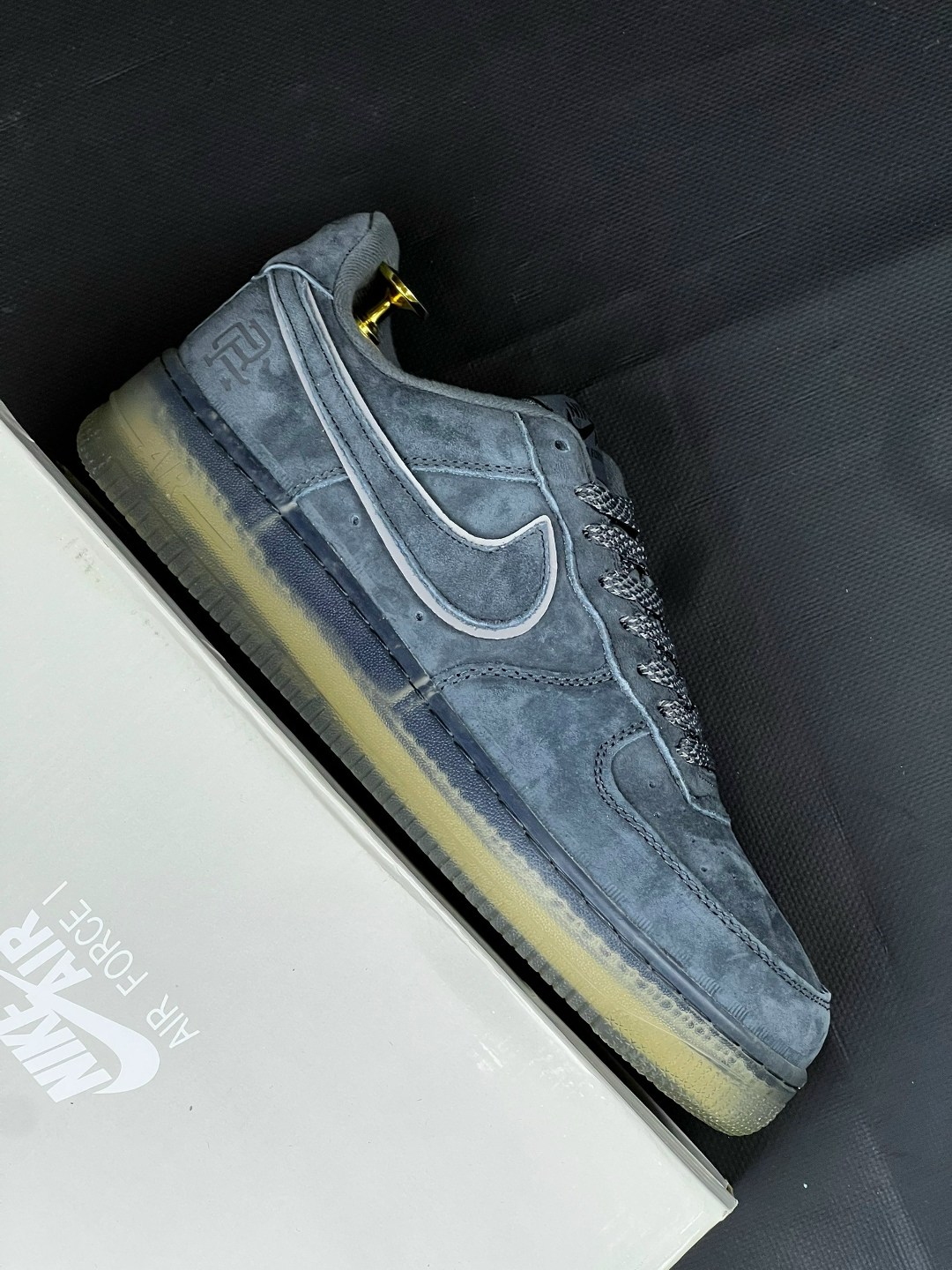 кросcовки nike air force 1,nike x reigning champ air force 1 low серые замша мужские,nike air force 1 low grey suede,nike air force 1 low,кроссовки nike x reigning champ air force 1 low