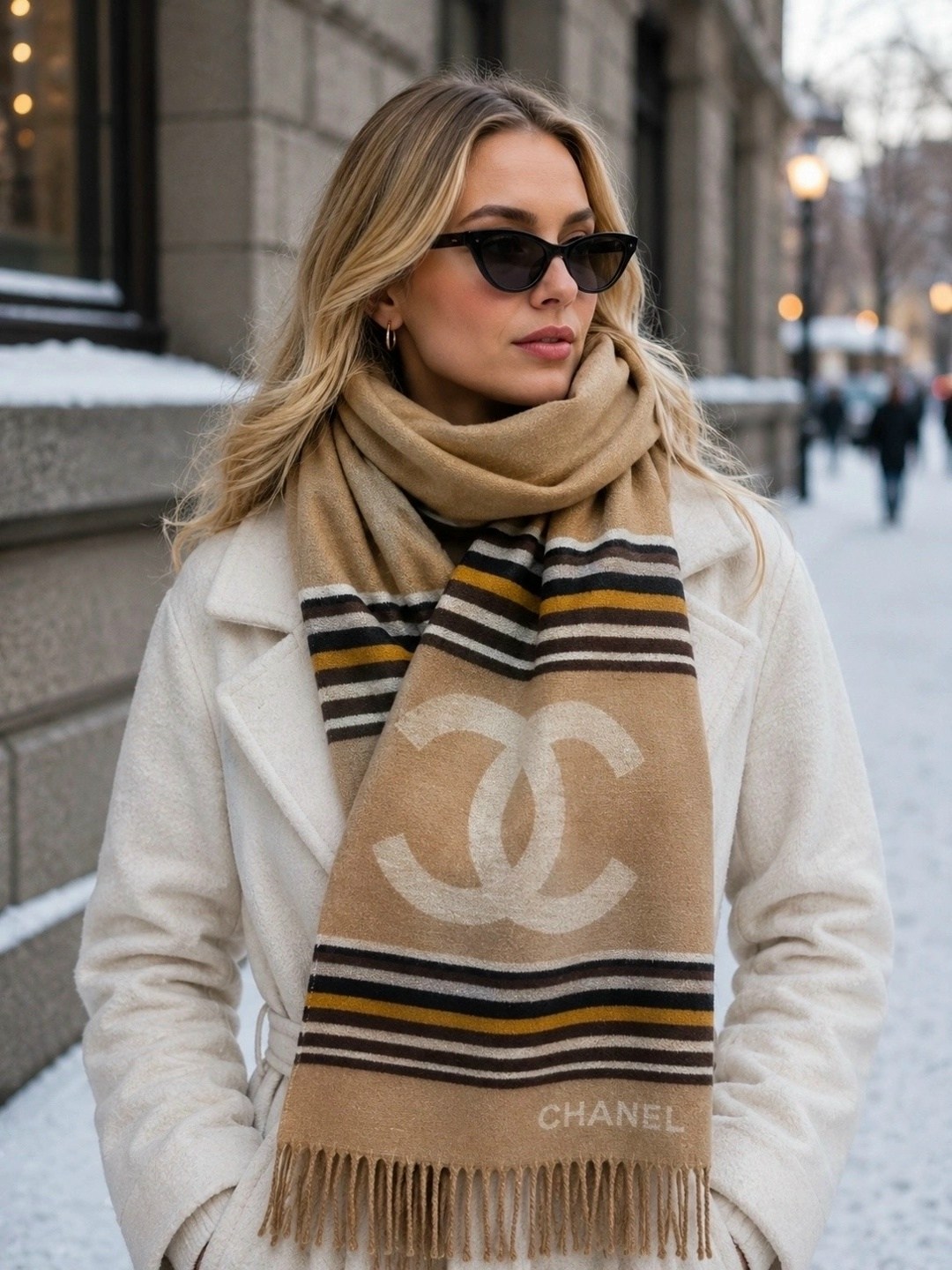 модные шарфы,теплые шарфы,шарф chanel,шарф,шарф шарфы
