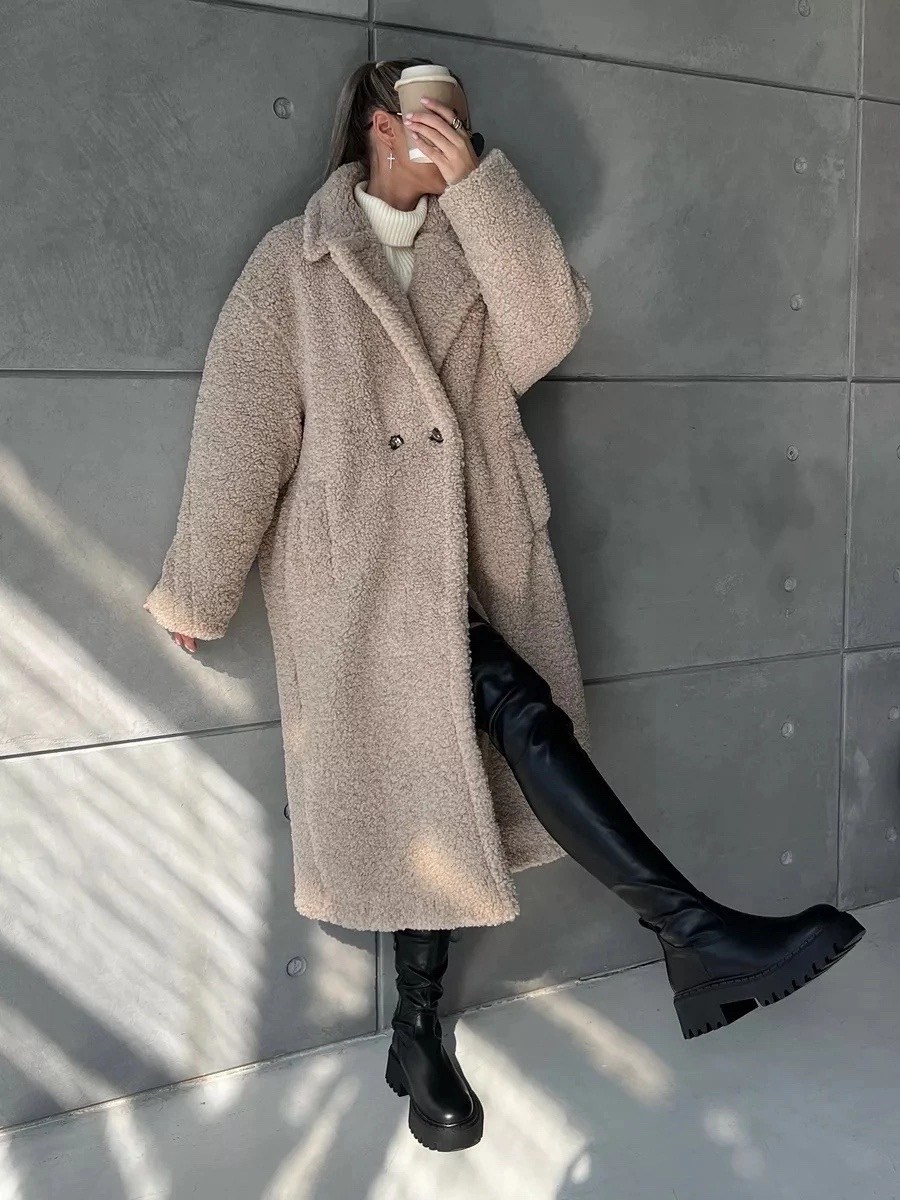 экошуба пальто тедди длинная cosmo brand,шуба тедди,пальто чебурашка из искусственного меха,пальто чебурашка тедди из экомеха in style,пальто чебурашка тедди из экомеха