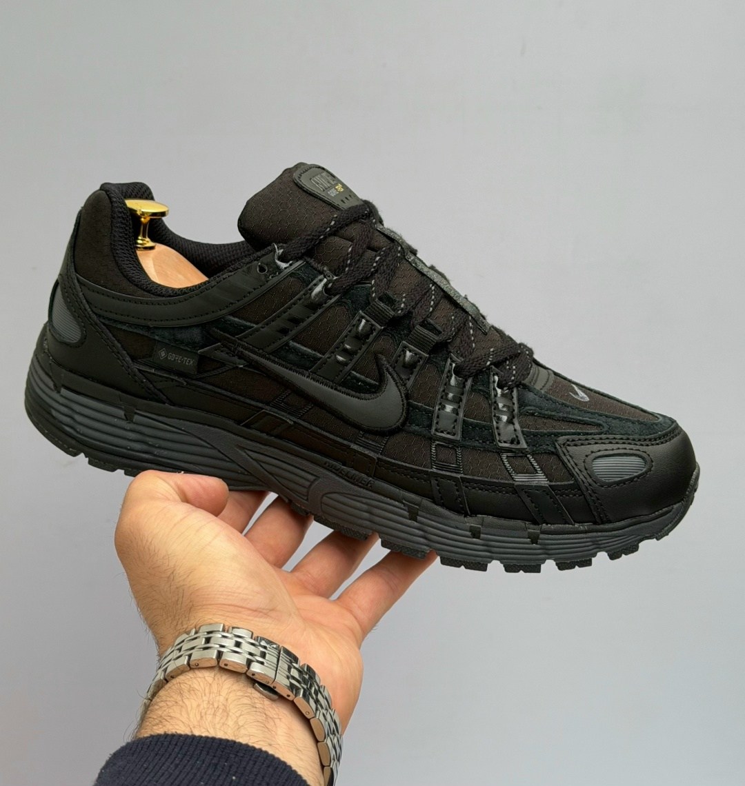 nike p-6000 кроссовки мужчины black,кроссовки p-6000 black white черный,кроссовки nike p-6000,кроссовки мужские nike,демисезонные кроссовки найк p-6000 gore-tex