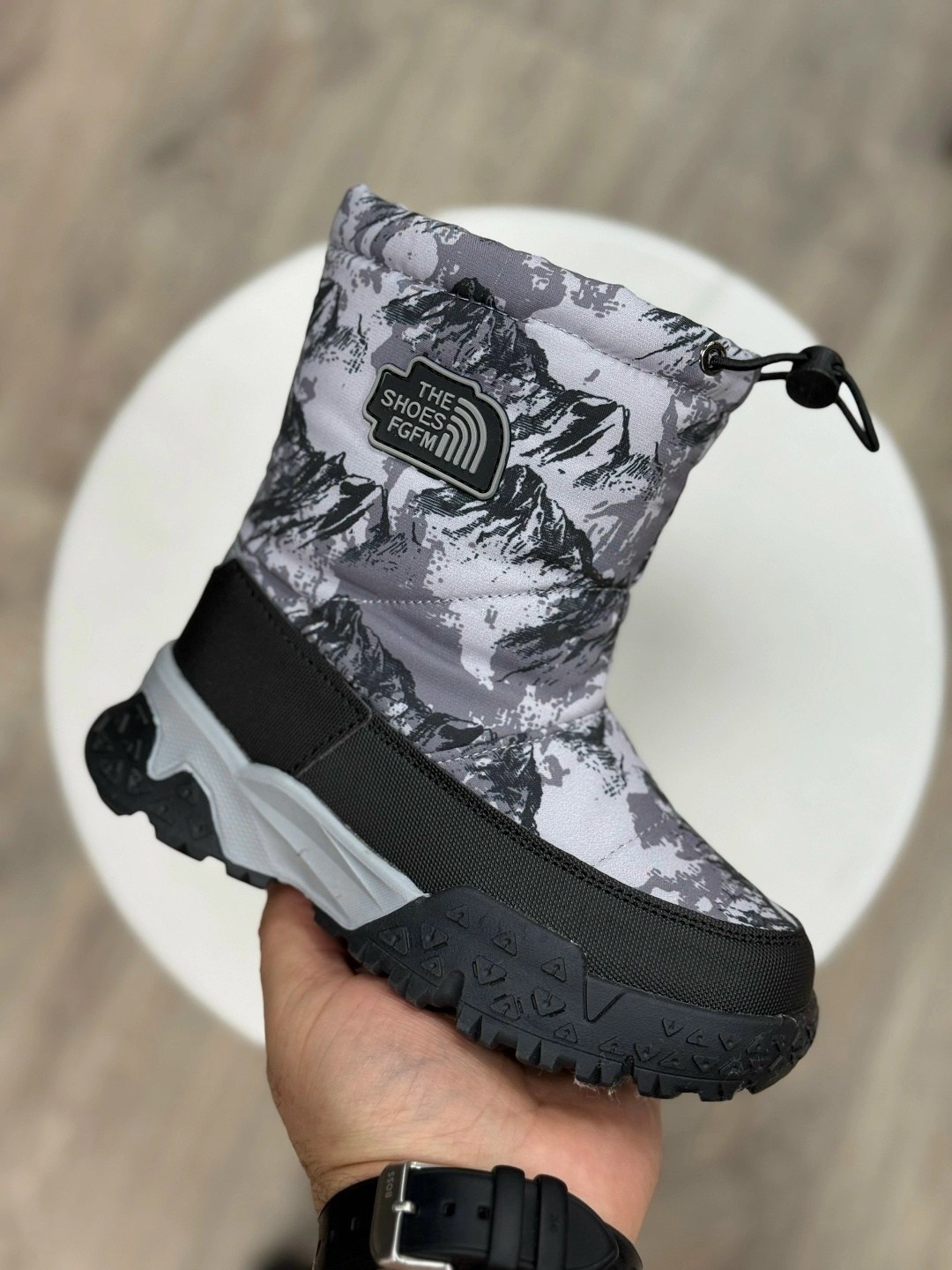 дутики,сноубутсы the north face,,дутики biker yb23aw-523 разноцветный,дутики для мальчика
