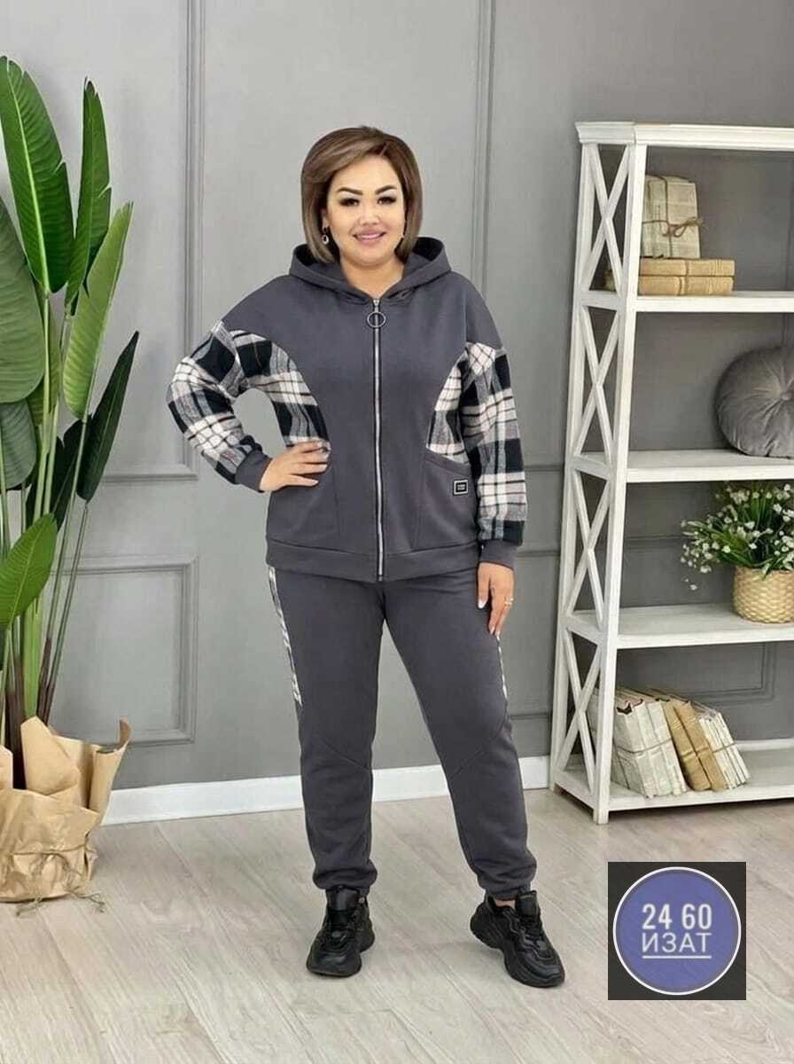 спортивный женский костюм больших размеров,костюм спортивный женский,женские костюмы,женские костюмы больших размеров,костюм на флисе