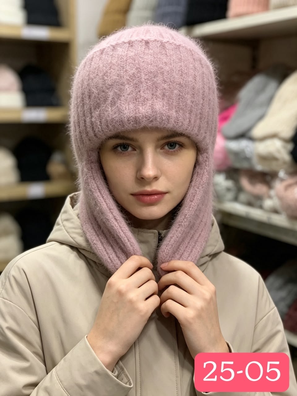 шапка ушанка женская вязанная из ангоры ecoletto,шапка ушанка женская вязаная ангора,шапка ушанка женская ангорка,шапка ушанка вязаная из ангоры,женская зимняя вязаная шапка ушанка