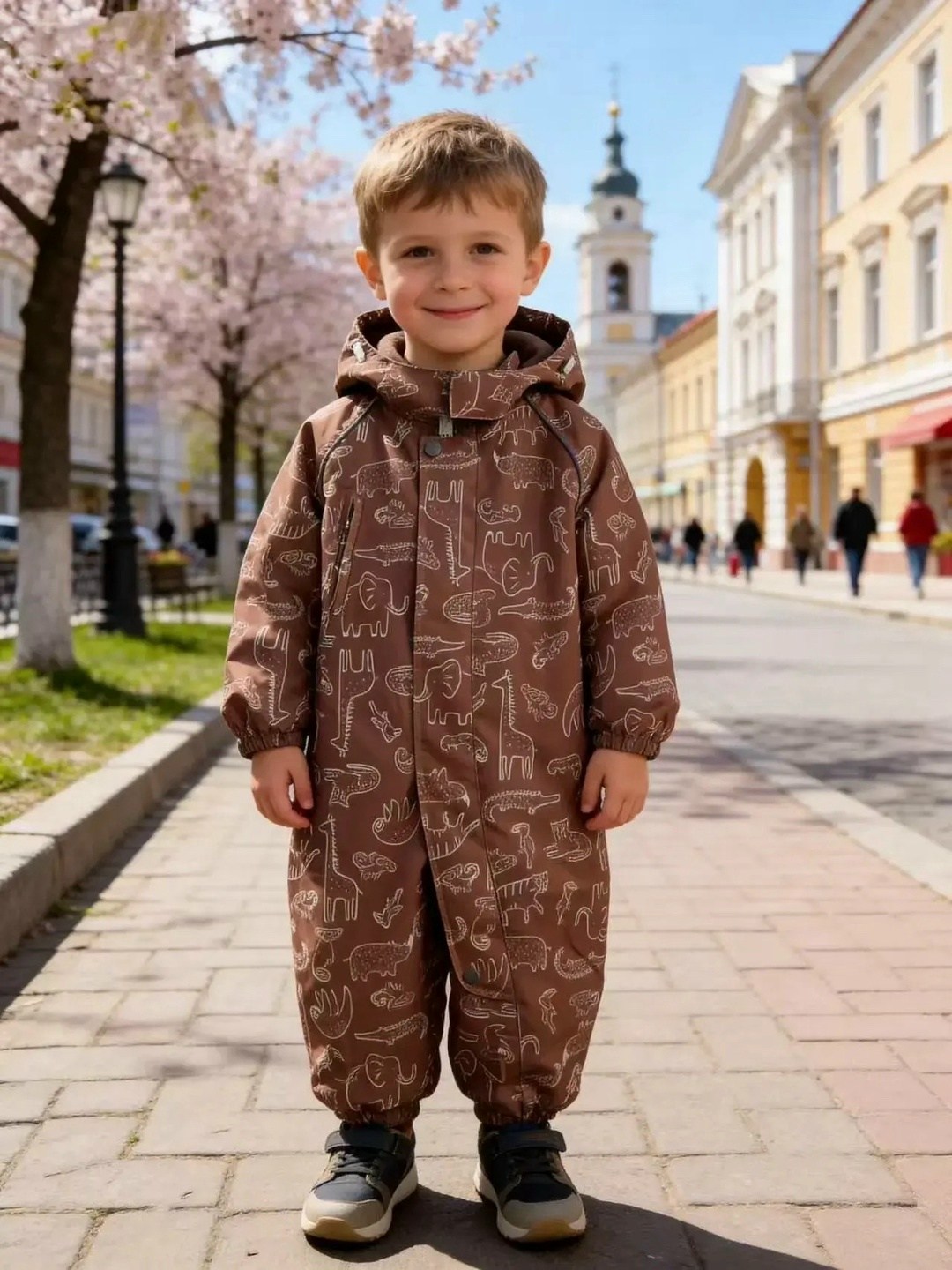 комбинезон детский демисезонный,комбинезон утепленный pogo kids,демисезонный комбинезон,комбинезон зимний из мембранной ткани для малыша crockid,демисезонный комбинезон для мальчика