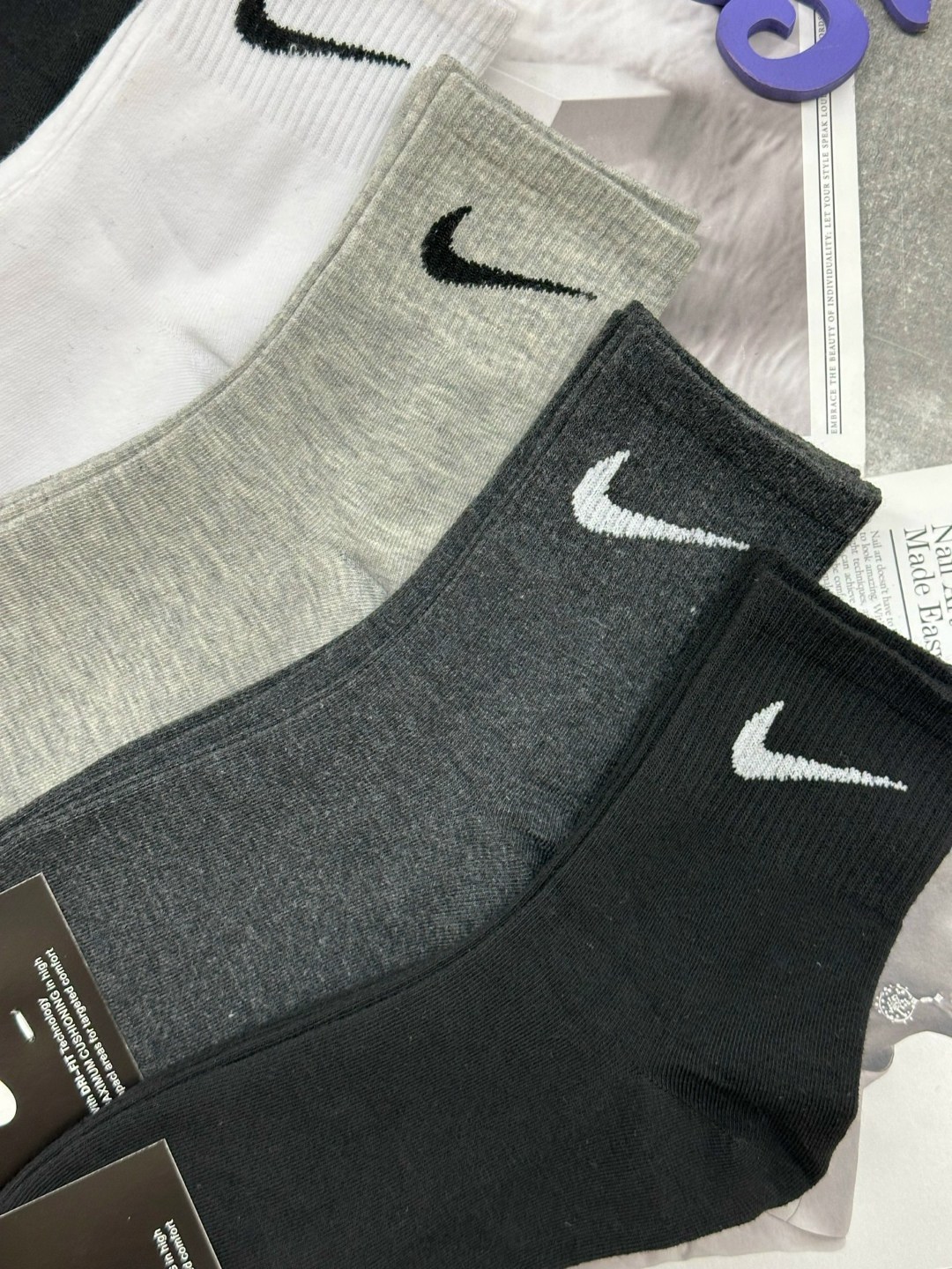 носки мужские 10 пар nike,мужские носки,комплект носки мужские,носки мужские 10 пар,мужские носки nike 41-47 набор 10 пар
