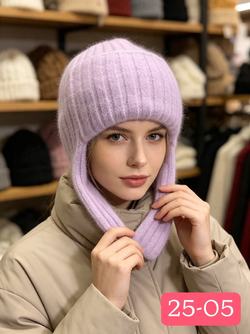 шапка ушанка женская вязанная из ангоры ecoletto,шапка ушанка женская вязаная ангора,шапка ушанка женская ангорка,шапка ушанка вязаная из ангоры,женская зимняя вязаная шапка ушанка