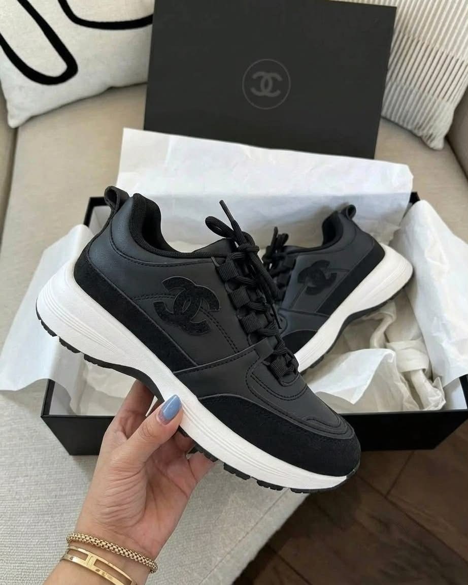 ,кроссовки женскиe,кроссовки женские черные,chanel кроссовки,кроссовки женские chanel