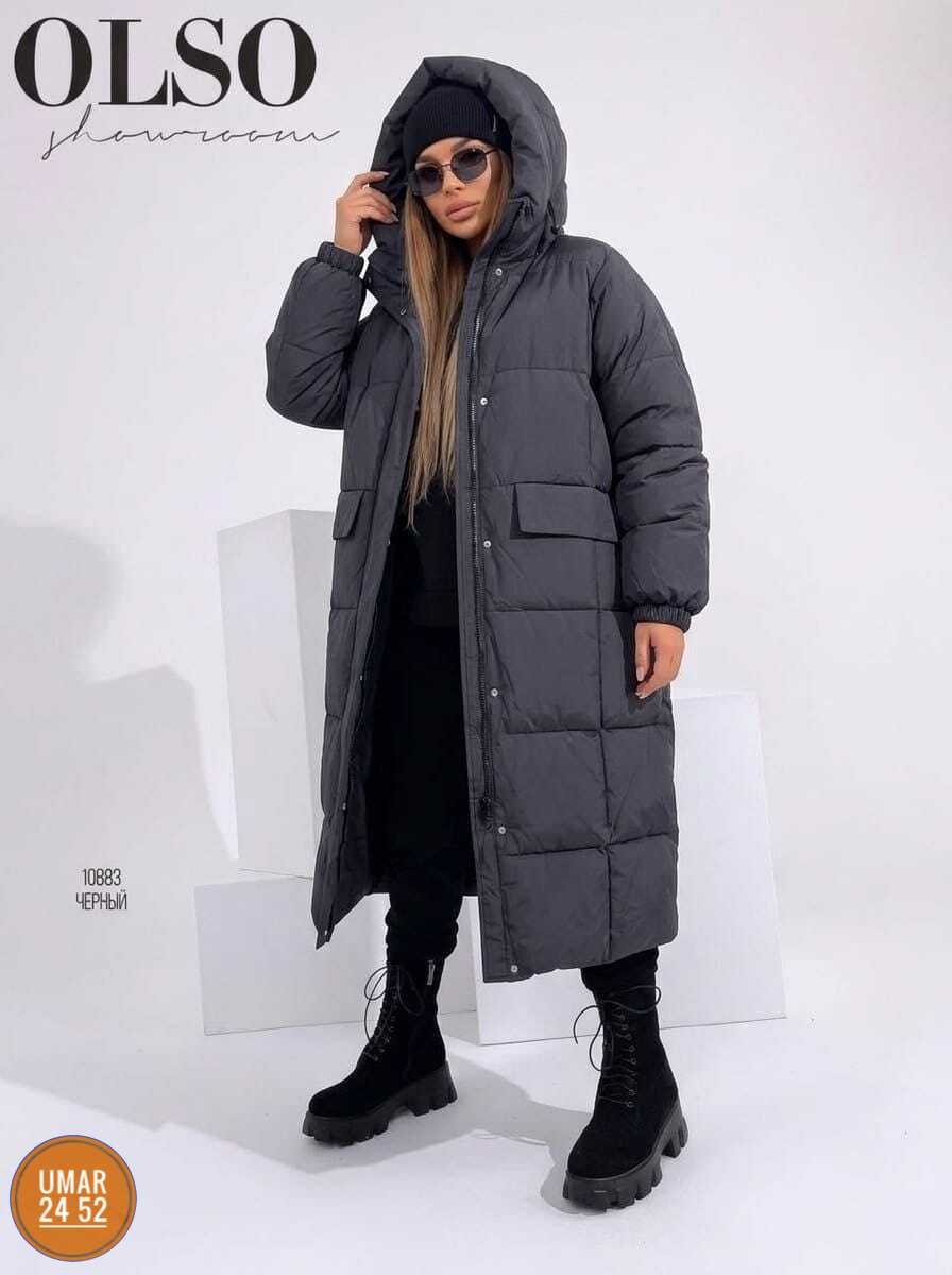 куртка женская зимняя длинная с капюшоном ecaerst fashion 739,зимние куртки и пуховики,длинная зимняя куртка женская,пуховик женский,куртка зимняя женская 58 60 размер