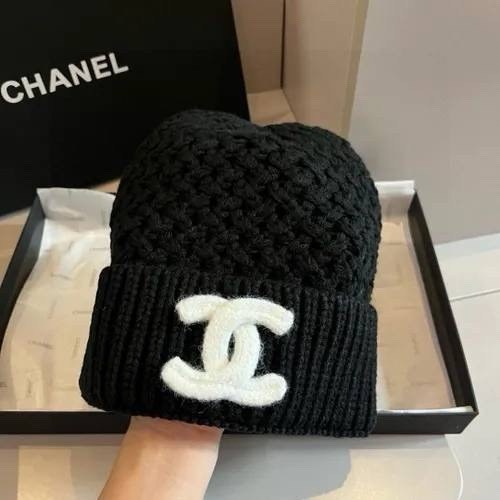 шапка chanel,вязаная шапка chanel,вязаные эластичные шапки bini chanel,шапка-бини вязаная однотонная chanel,шапка вязаная теплая,черный chanel