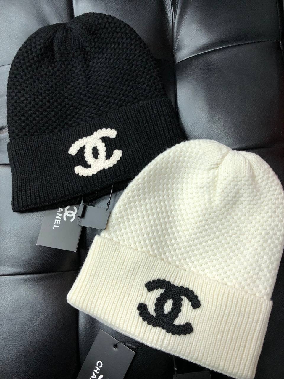 шапка chanel,вязаная шапка chanel,шапка chanel женская демисезонная ch13,шапка шанель,шапка бини