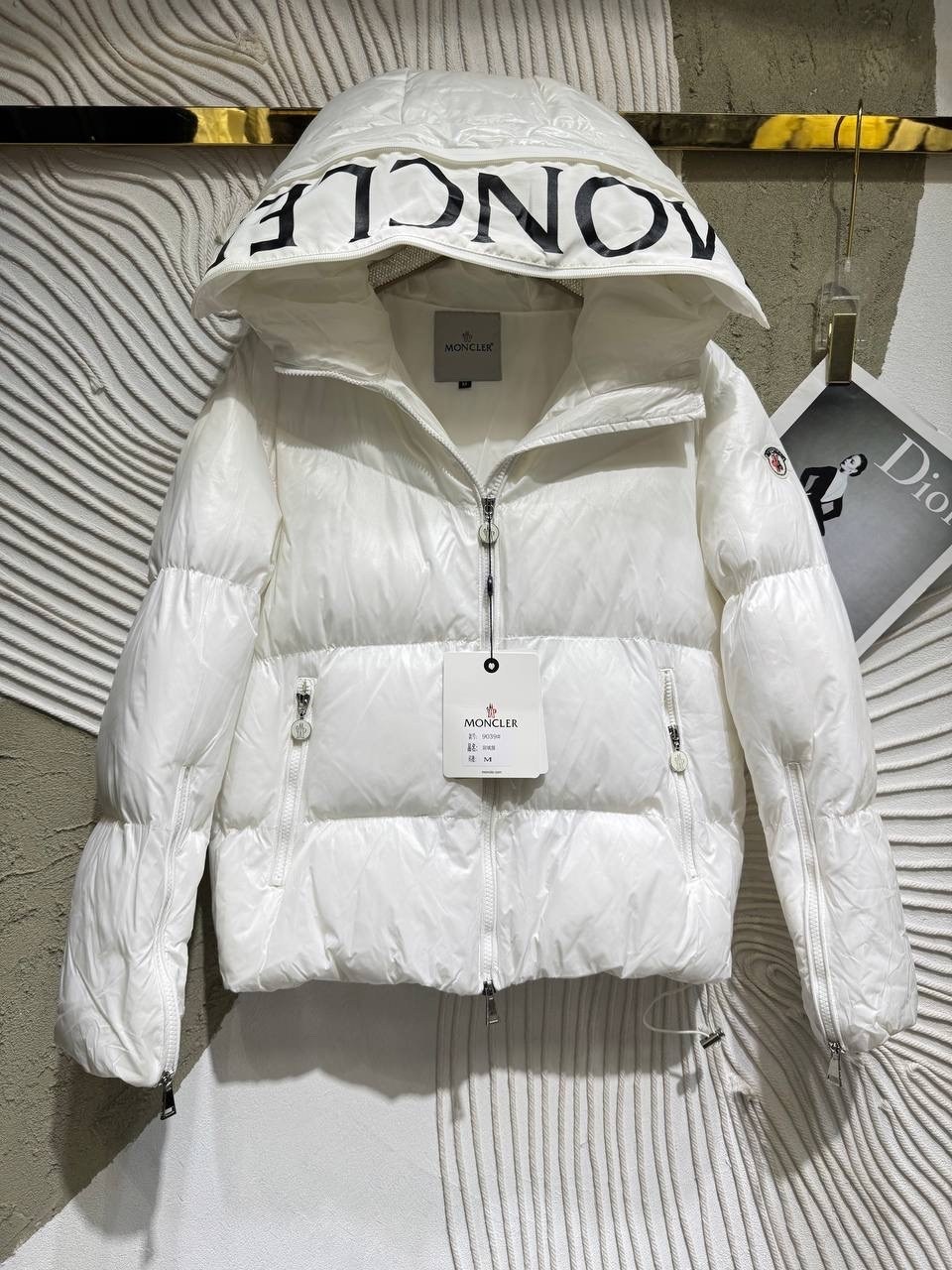 пуховик женский,пуховик moncler,куртка женская в стиле chanel,куртка теплая люкс в стиле chanel,короткий пуховик