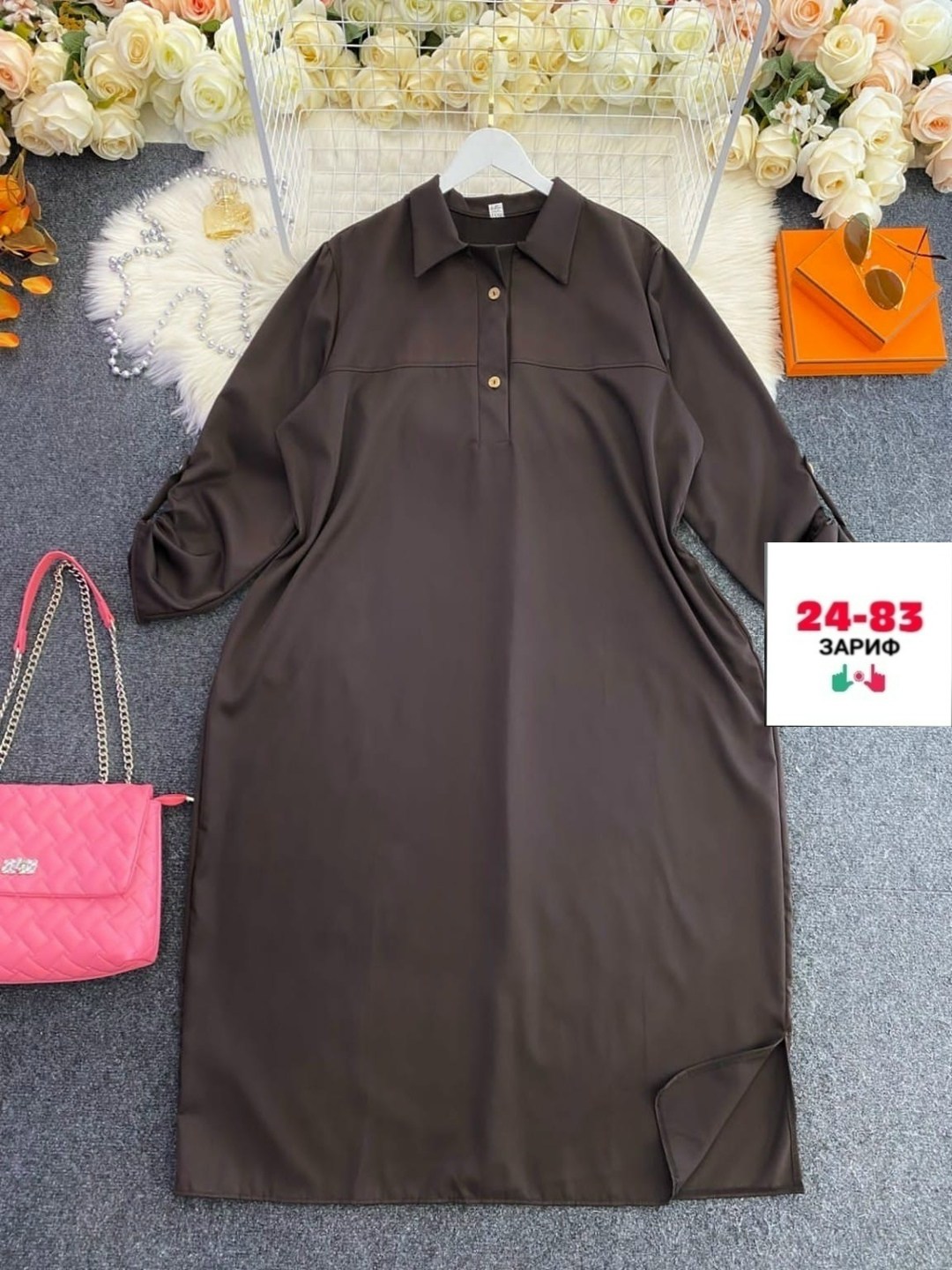 платье большие размеры,платье для полных,платье olsi 0337474 коричневый,женская платье,платье