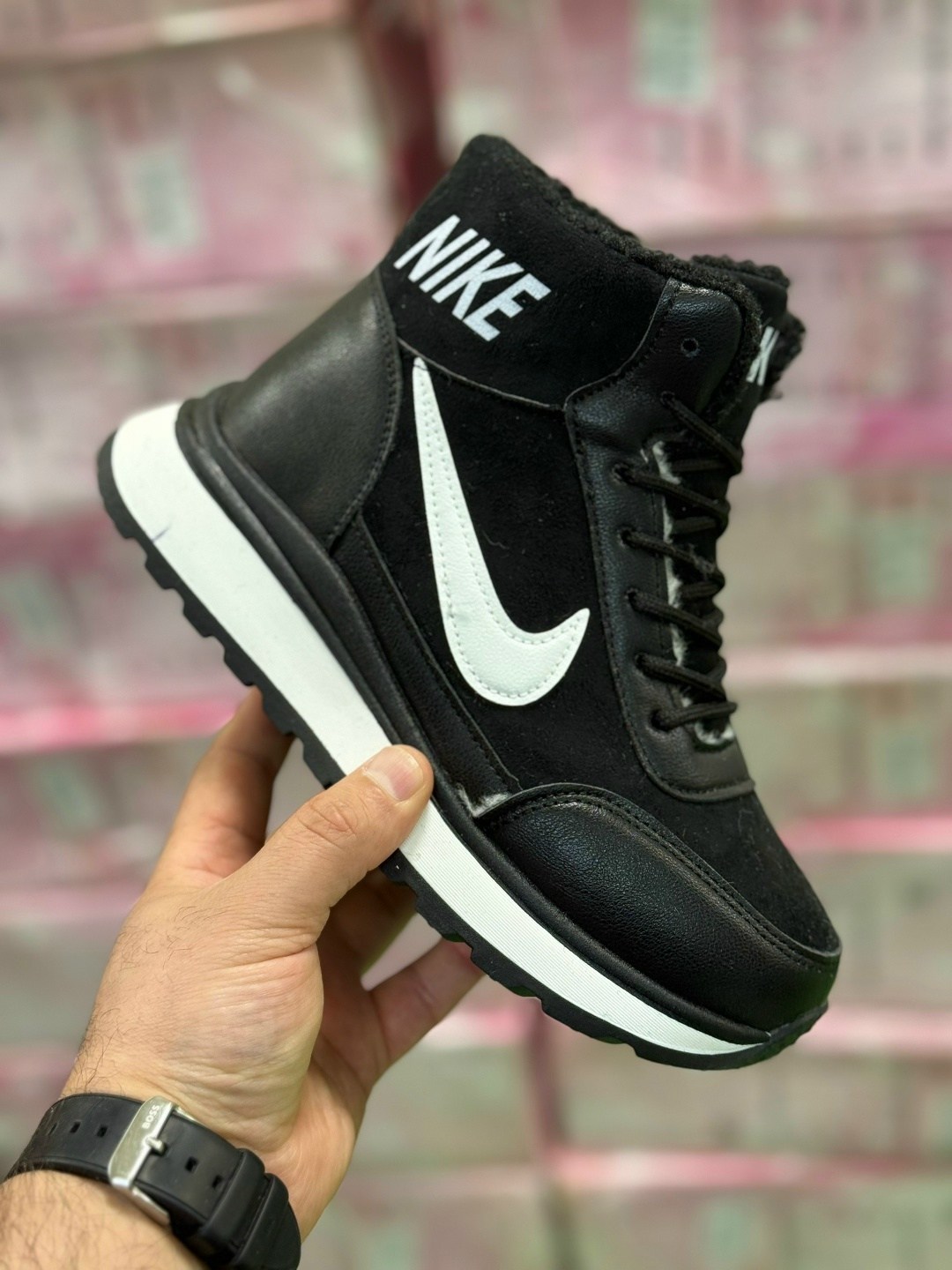 зимние кроссовки nike,кроссовки мужские зимние nike,кроссовки мужские зимние nike air max, 773187-3,кроссовки,зимние кроссовки мужские найк