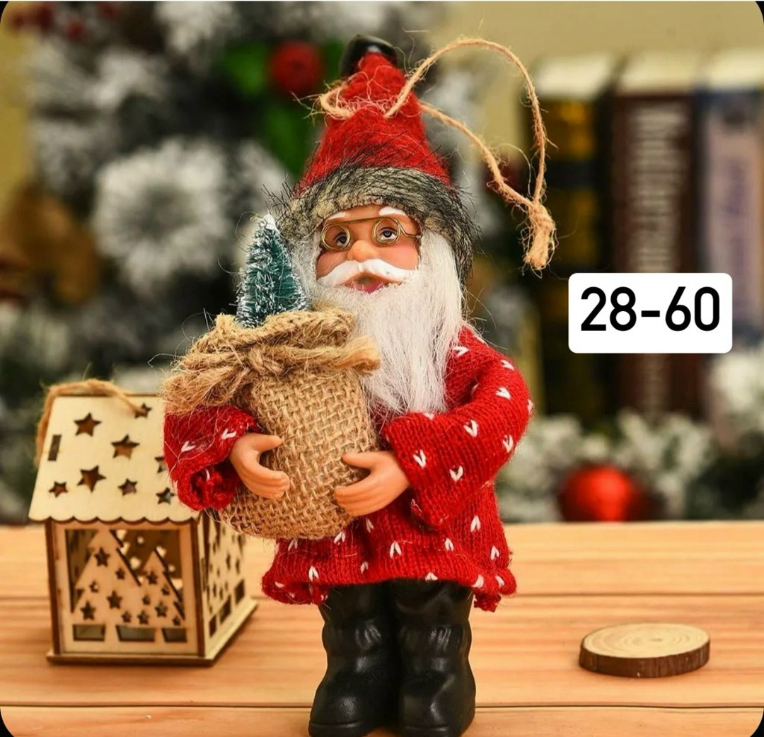 рождественская кукла санта,новогодние фигурки под елку,дед мороз игрушка,новогодние фигурки,новогодняя фигурка санта
