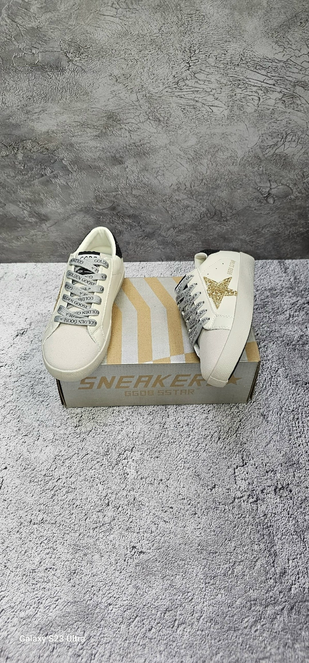 кроссовки golden goose,golden goose кеды super-star с блестками белый,,кеды golden goose,golden goose