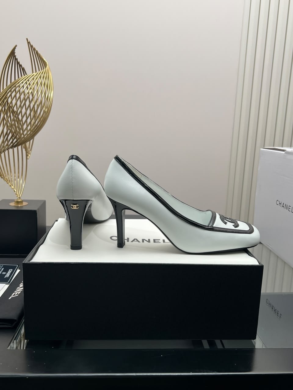 ,туфли chanel,туфли шанель с круглым каблуком,туфли шанель,туфли в стиле шанель