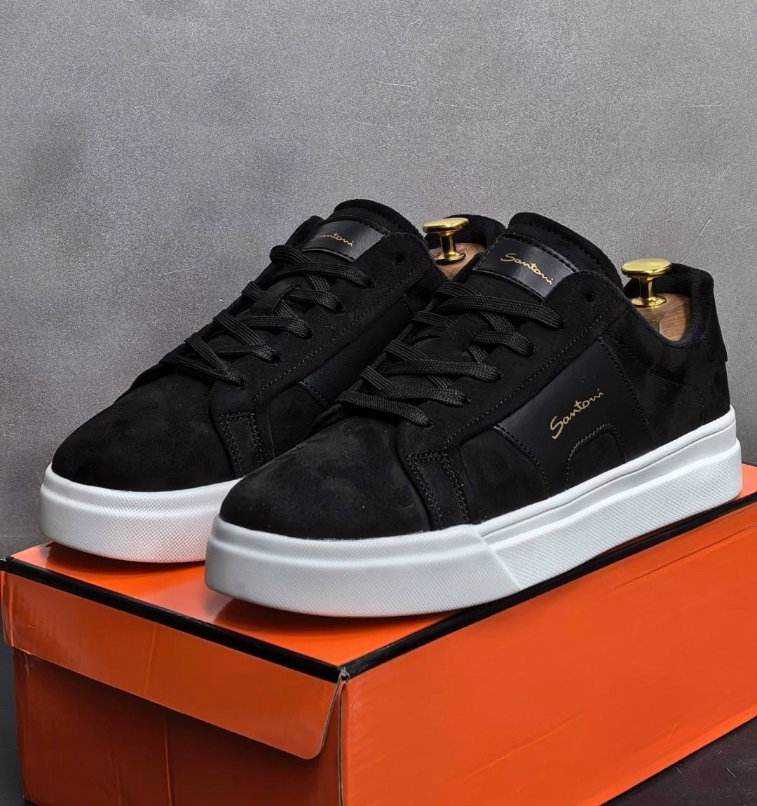 кеды santoni мужские,мужские кеды,мужские замшевые кеды santoni черные,,мужская