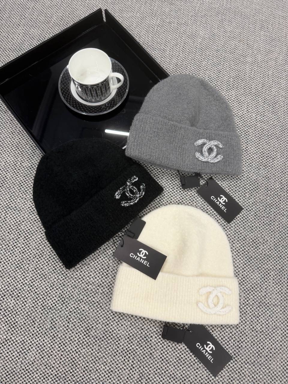 chanel шапка,шапка шанель,шапка chanel женская демисезонная ch13,вязаная шапка chanel,шапка бини