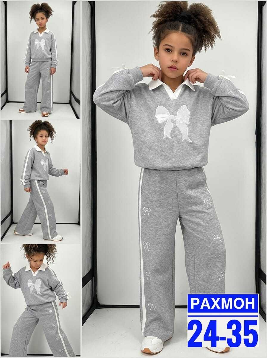 костюм спортивный для девочек костюм,спортивные костюмы для девочек,модный костюм для девочек,детский костюм из футера,костюм для девочки двойка