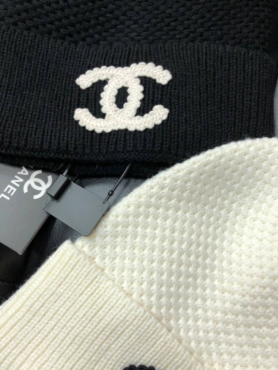 шапка chanel,вязаная шапка chanel,шапка chanel женская демисезонная ch13,шапка шанель,шапка бини