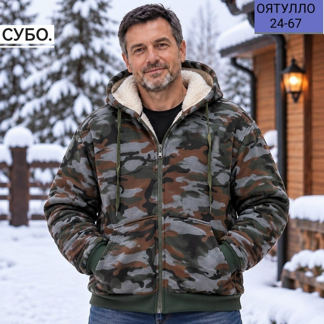 мужская толстовка,куртка на флисе мужская,мужская зимняя куртка с камуфляжным принтом,толстовка на меху,куртка на флисе