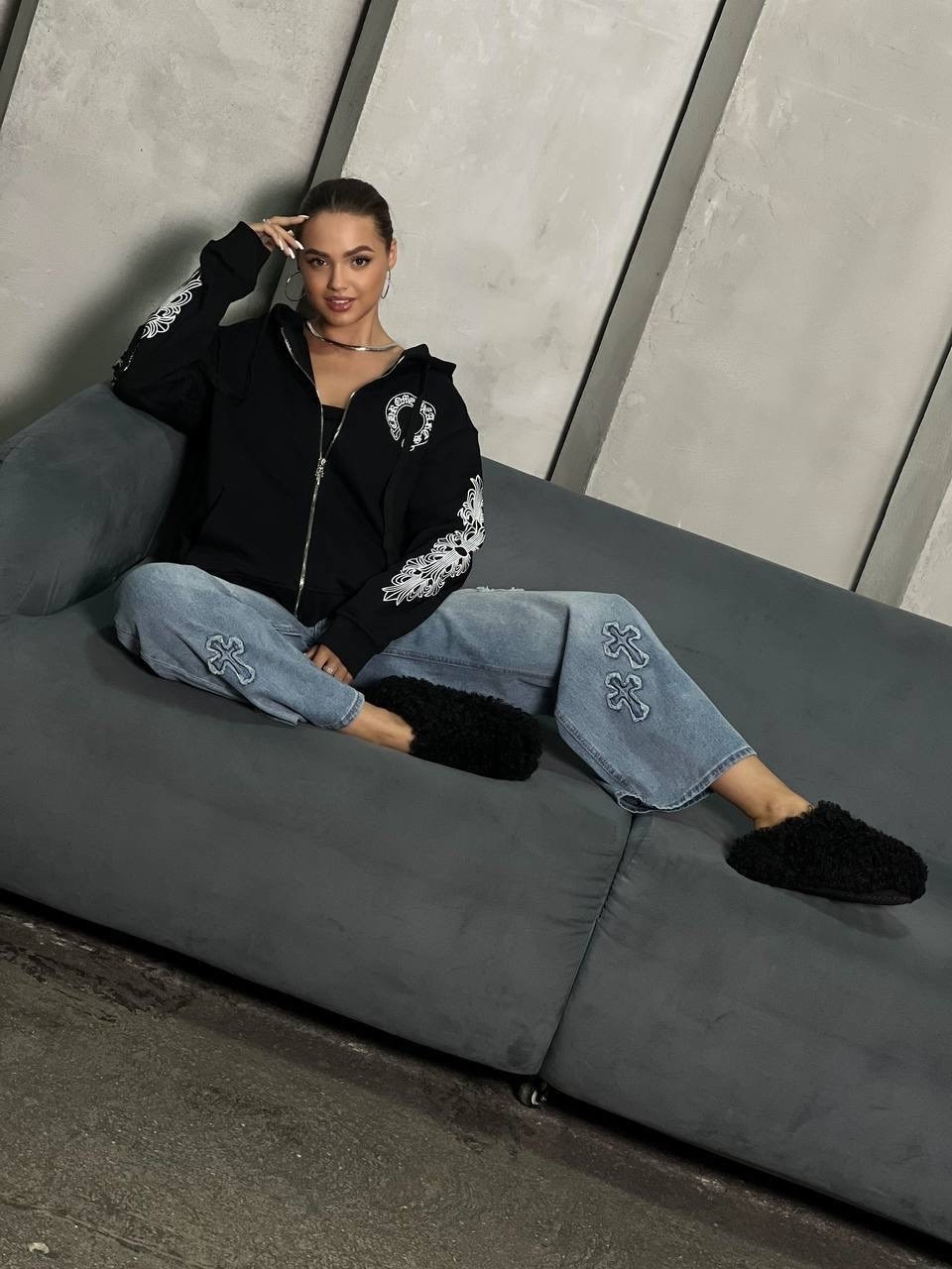 зип худи chrome hearts,chrome hearts hoodie,толстовка с капюшоном,худи chrome hearts,толстовка с капюшоном мужская