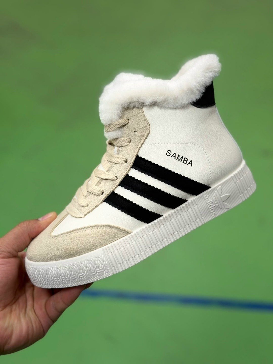 кроссовки высокие adidas samba зимние с мехом,кроссовки женскиe,,кроссовки теплые,кроссовки зимние женские