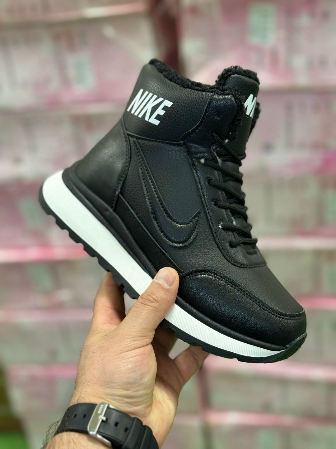 зимние кроссовки nike,кроссовки мужские зимние nike,кроссовки мужские зимние nike air max, 773187-3,кроссовки,зимние кроссовки мужские найк