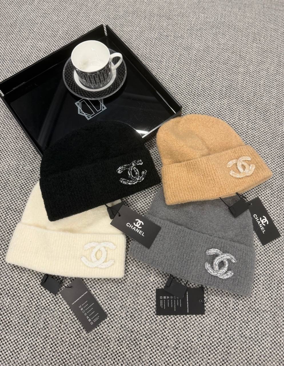 chanel шапка,шапка шанель,шапка chanel женская демисезонная ch13,вязаная шапка chanel,шапка бини