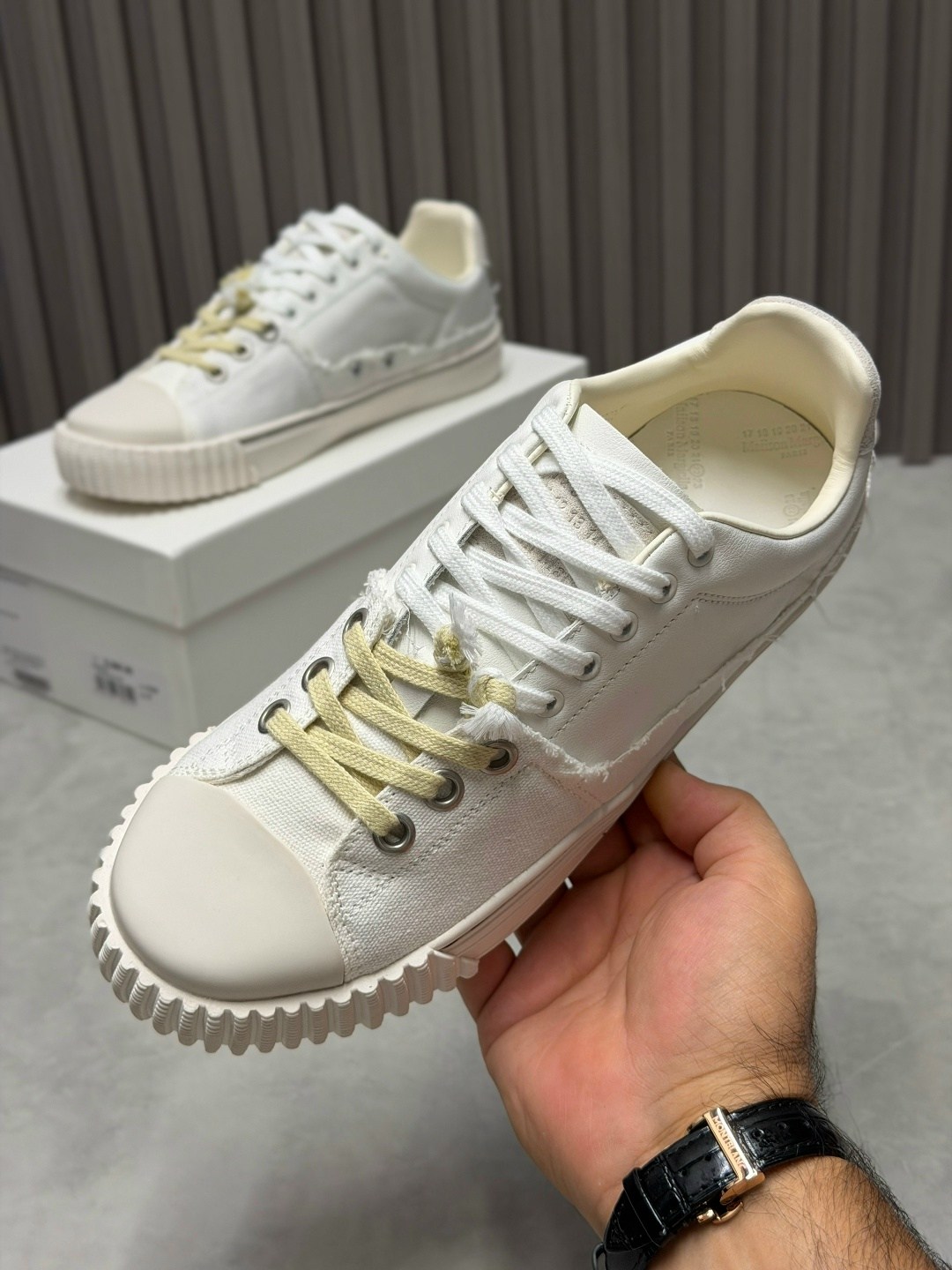 кеды maison margiela evolution,maison margiela кеды,,кеды new evolution с низким берцем maison margiela черный,чёрные женские комбинированные кеды maison margiela