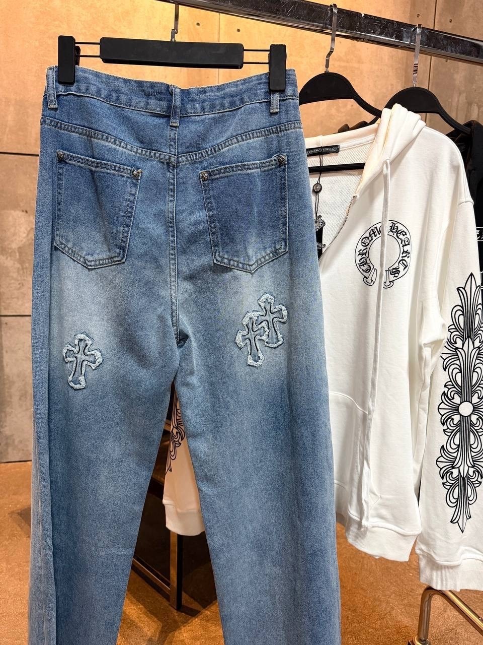 chrome hearts джинсы,джинсы с крестами бренд,джинсы с крестами,женские джинсы,джинсы модные
