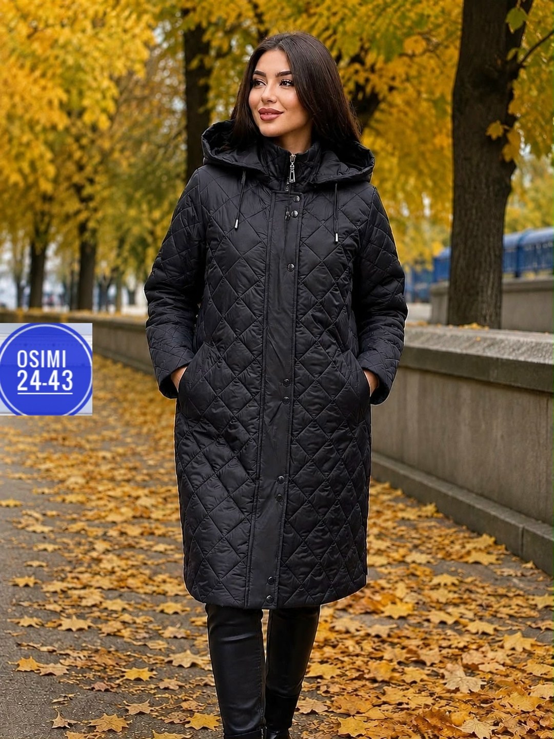 стеганое женское пальто демисезонное ,пальто на синтепоне,пальто женское на синтепоне,стеганое демисезонное пальто с капюшоном и водоотталкивающей тканью lady secret 5032 черный,демисезонная ку