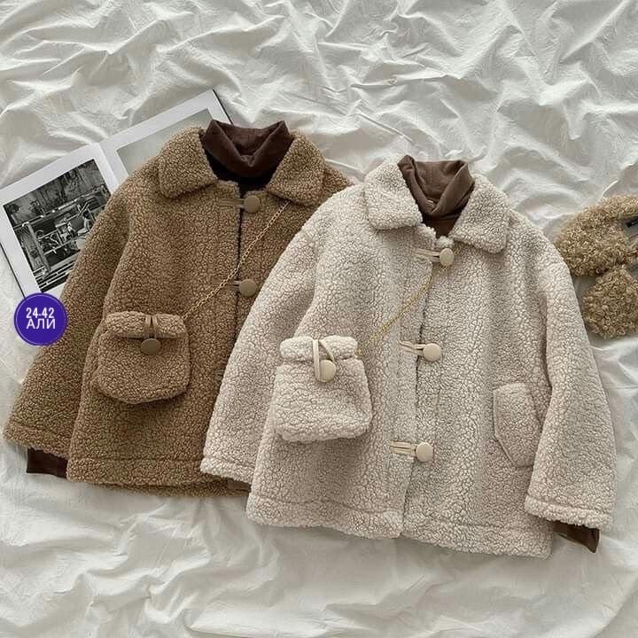 корейские тедди куртки для девушек,пальто барашек,пальто и куртки из овечьей шерсти,куртка из барашка женская,плюшевое пальто