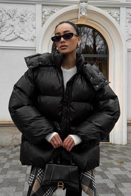 дутый пуховик,куртка пуховик,пуховик,пуховик оверсайз,короткий пуховик