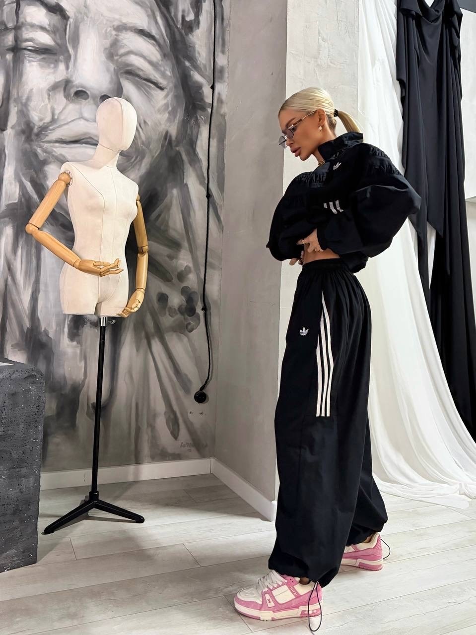 костюм спортивный женский,спортивные костюмы,костюм адидас,брюки adidas оверсайз y2k,спортивные костюмы адидас