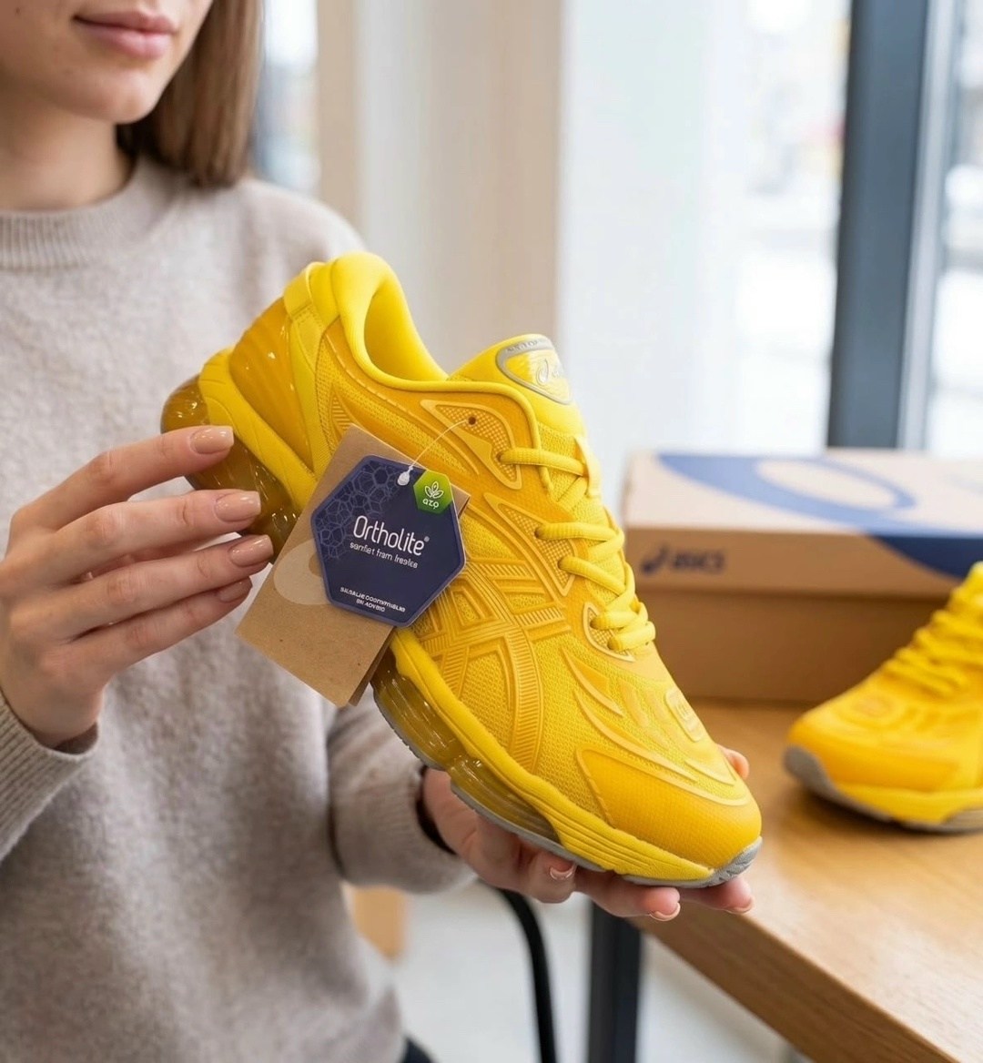 кроссовки asics,кроссовки мужские asics,asics желтые,кроссовки желтые,асикс желтые