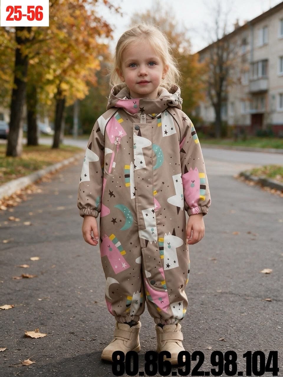 комбинезон демисезонный misha lassie 411161644,комбинезон демисезонный детский,комбинезон демисезонный misha lassie,демисезонный комбинезон для девочки,комбинезон демисезонный crockid