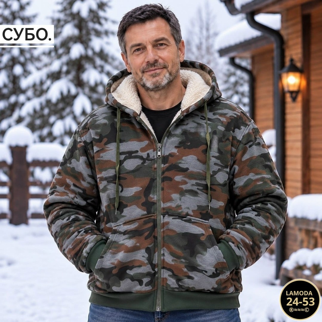 куртка на флисе мужская,толстовка мужская,куртка на флисе,мужская зимняя куртка с камуфляжным принтом,толстовка на меху